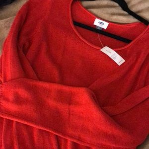 Red sweater